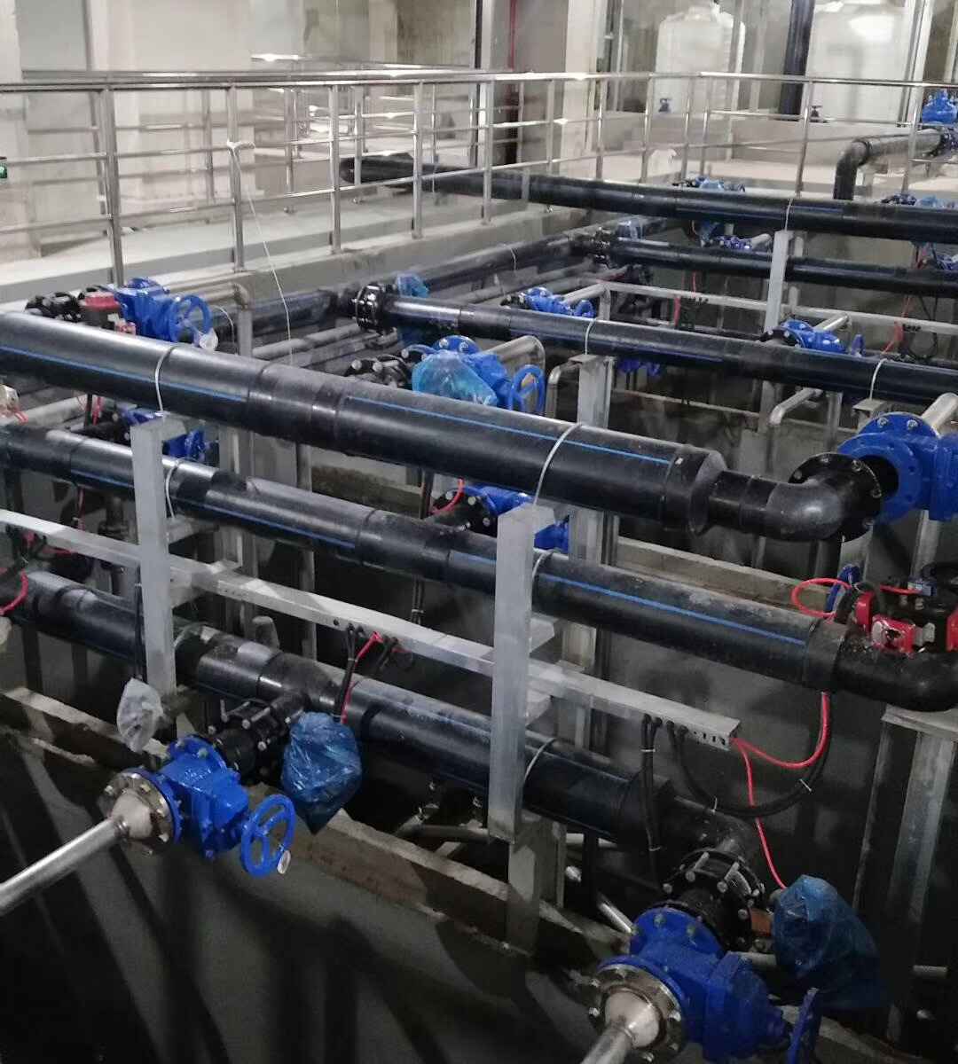 上海嘉定污水處理廠現(xiàn)場(chǎng)案例